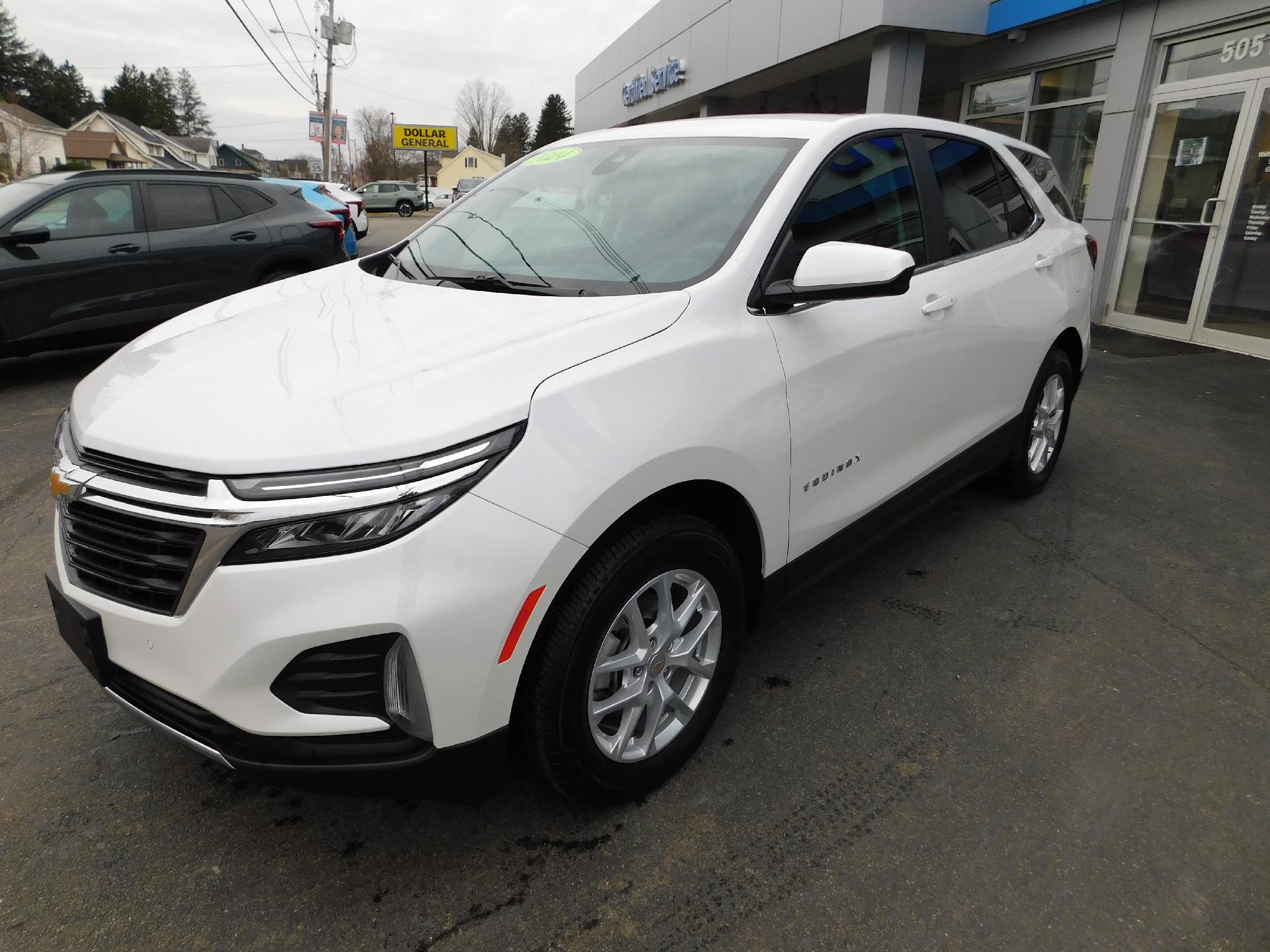 Used 2024 Chevrolet Equinox LT with VIN 3GNAXUEG3RL265905 for sale in Elkland, PA