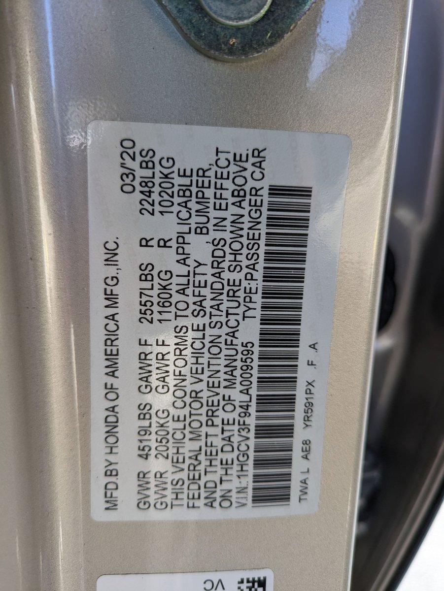 2020 Honda Accord Hybrid Vehicle Photo in Sanford, FL 32771