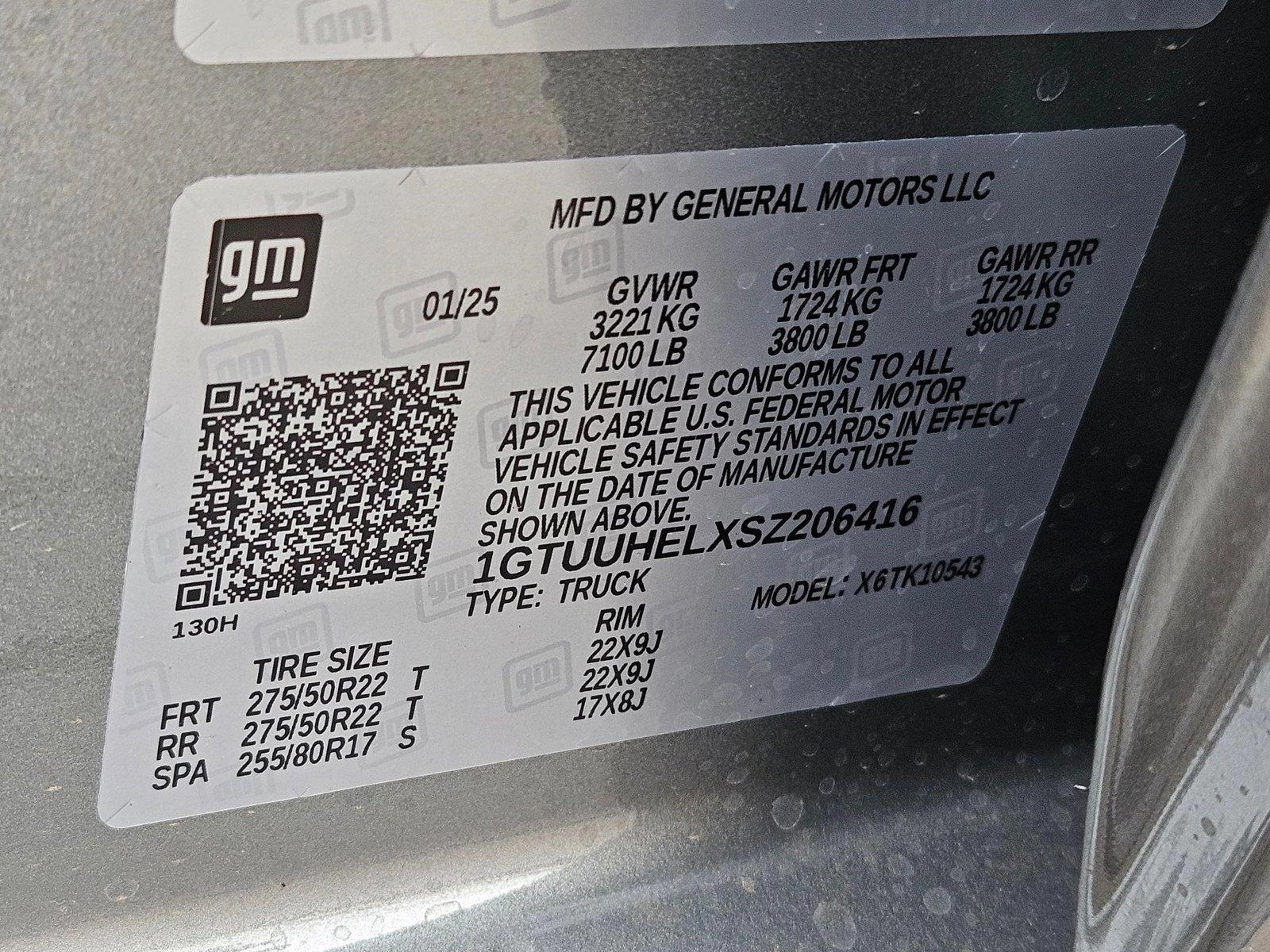 2025 GMC Sierra 1500 Vehicle Photo in HENDERSON, NV 89014-6702