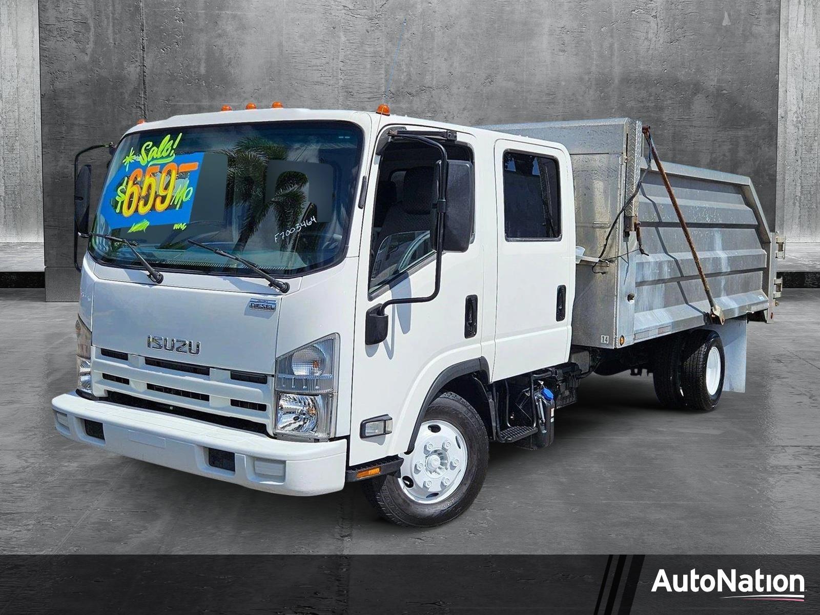 2015 Isuzu NPR DSL CREW Vehicle Photo in GREENACRES, FL 33463-3207