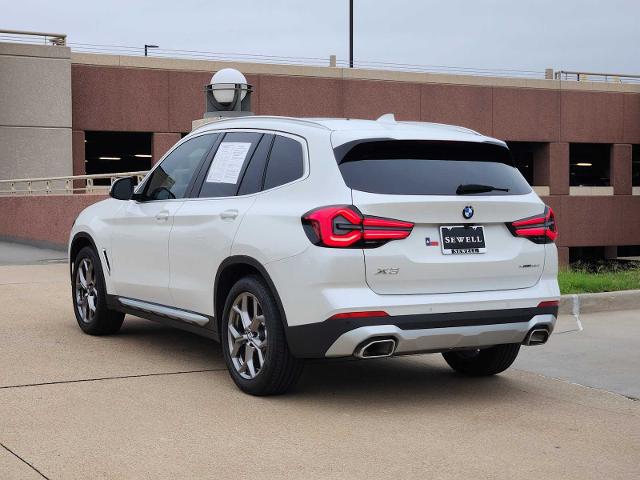 2022 BMW X3 sDrive30i Vehicle Photo in PLANO, TX 75024