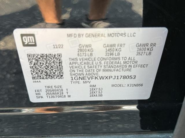2023 Chevrolet Traverse Vehicle Photo in MIDDLETON, WI 53562-1492