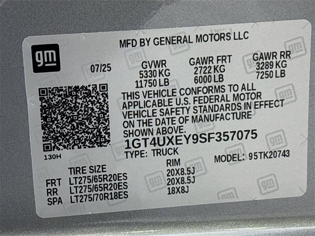 2025 GMC Sierra 2500 HD Vehicle Photo in PUYALLUP, WA 98371-4149