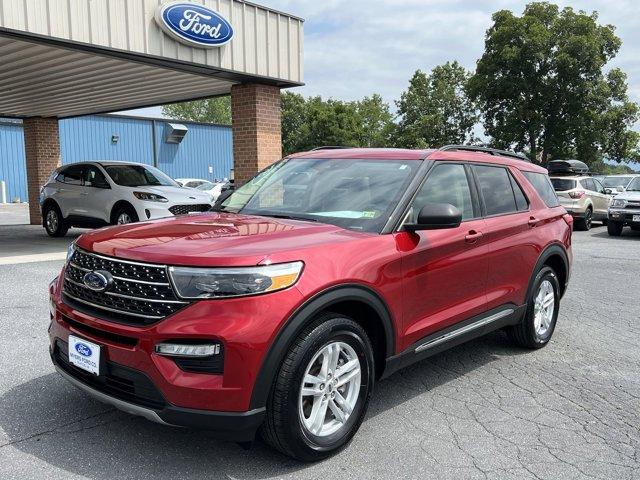 Used 2021 Ford Explorer XLT with VIN 1FMSK8DH7MGA66166 for sale in Elkton, VA