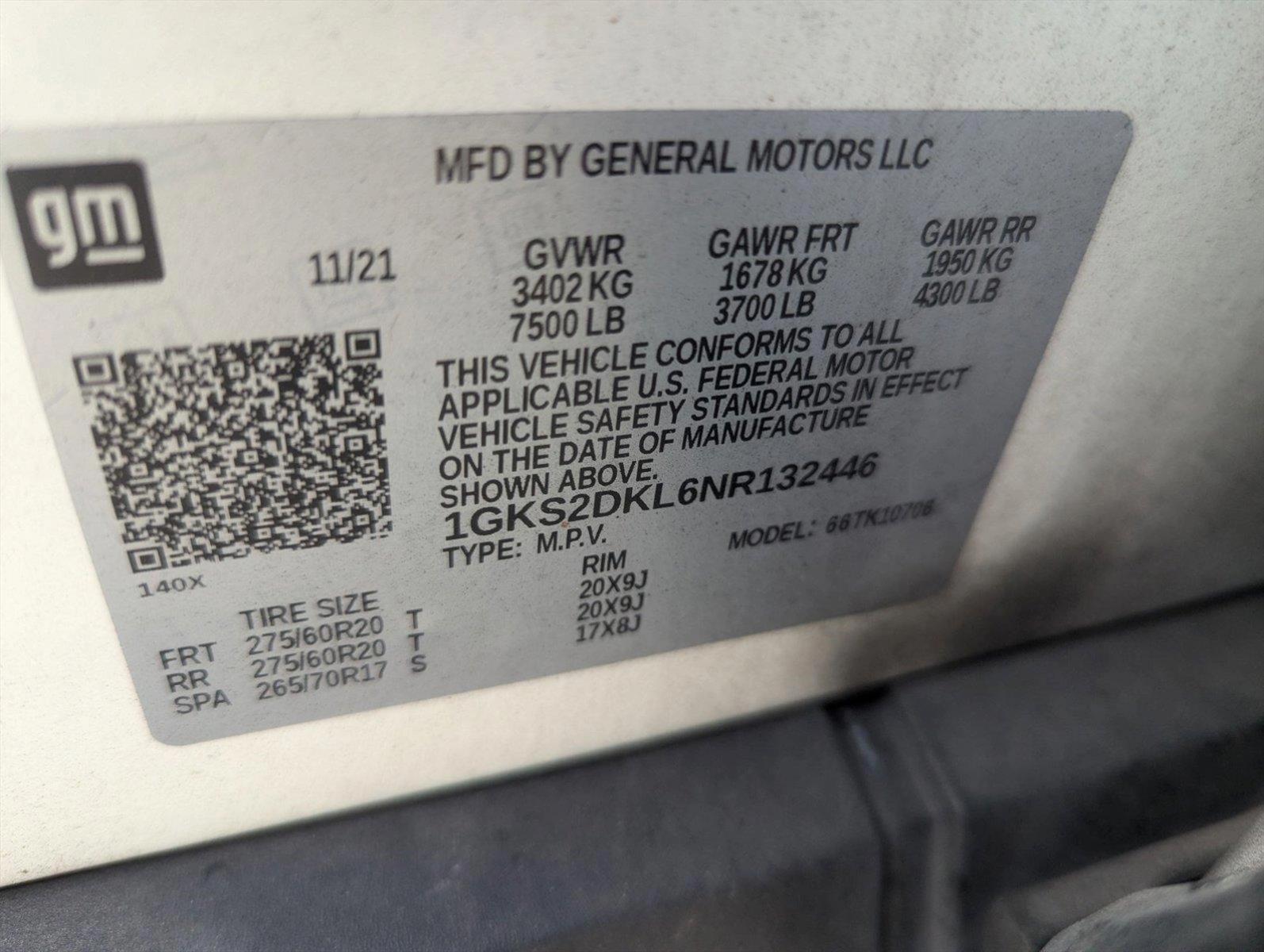 2022 GMC Yukon Vehicle Photo in CORPUS CHRISTI, TX 78412-4902