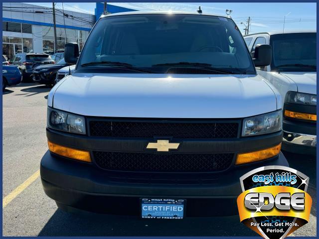 Certified 2023 Chevrolet Express Cargo Work Van with VIN 1GCWGBFP8P1175249 for sale in Freeport, NY