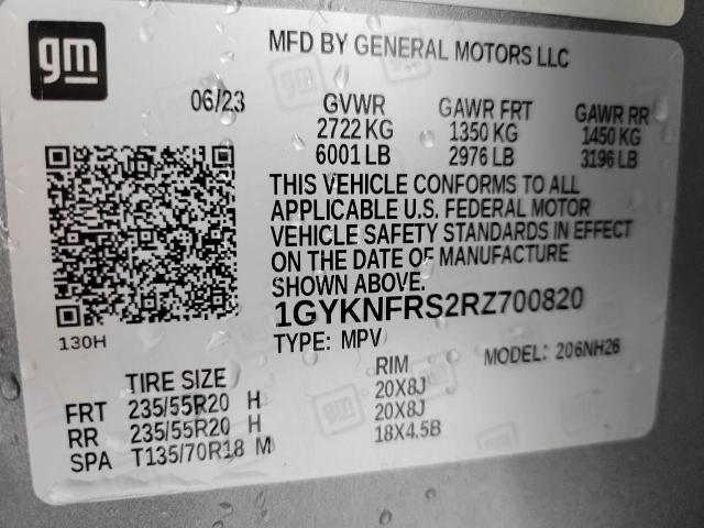 2024 Cadillac XT5 Vehicle Photo in MADISON, WI 53713-3220