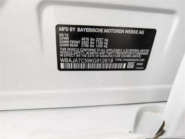 2019 BMW 530i xDrive Vehicle Photo in ENGLEWOOD, CO 80113-6708