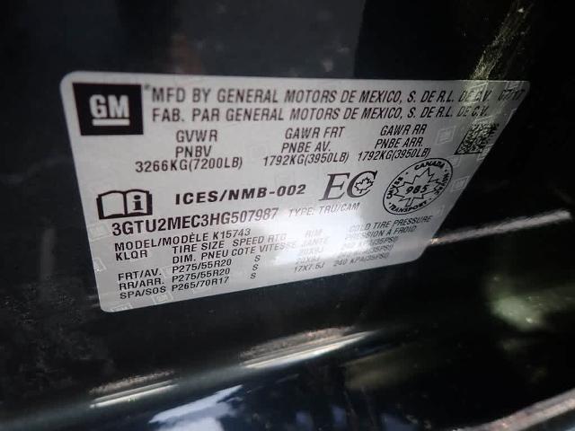 2017 GMC Sierra 1500 Vehicle Photo in ZELIENOPLE, PA 16063-2910