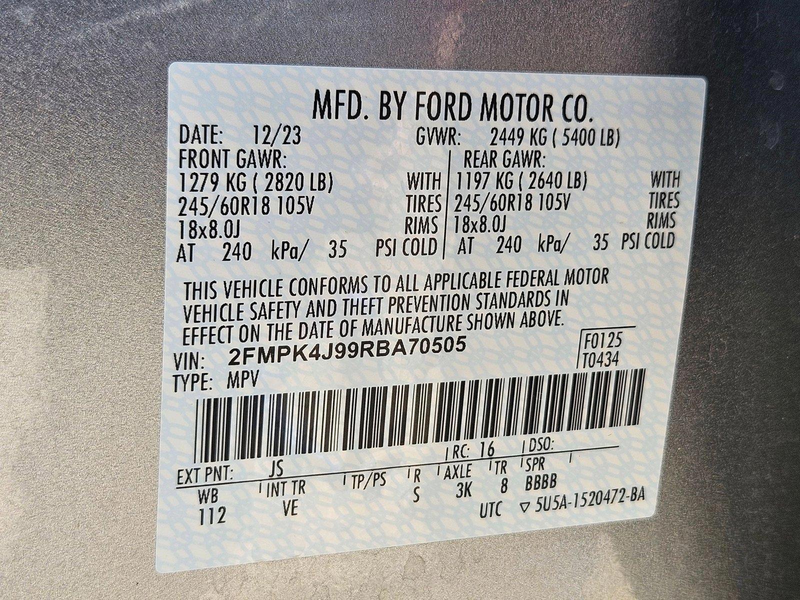 2024 Ford Edge Vehicle Photo in WACO, TX 76710-2592