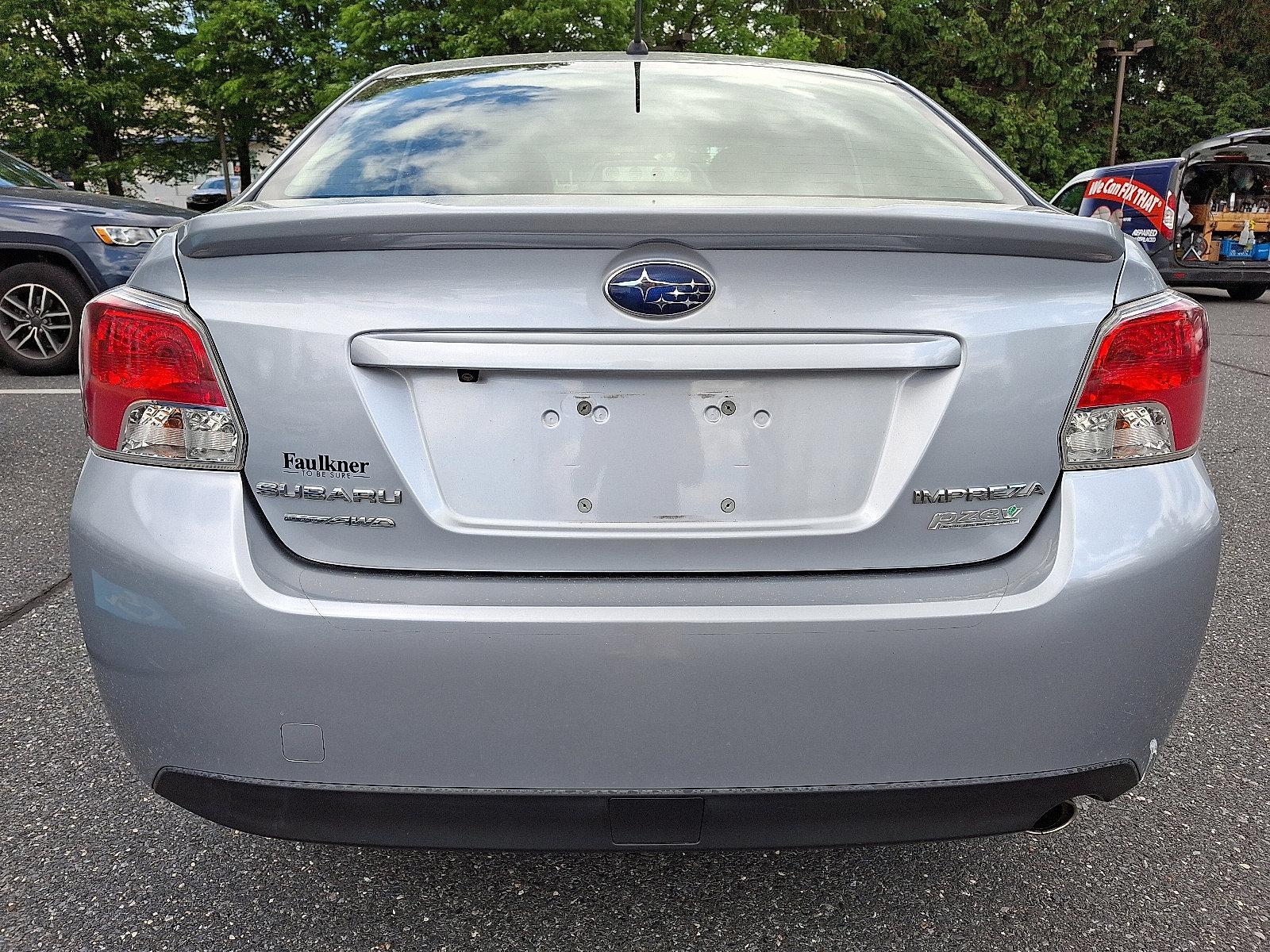 2016 Subaru Impreza Sedan Vehicle Photo in BETHLEHEM, PA 18017