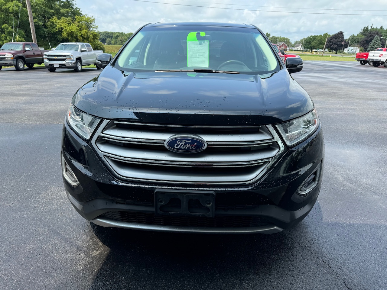 Used 2018 Ford Edge SEL with VIN 2FMPK4J98JBB71135 for sale in Bellevue, OH