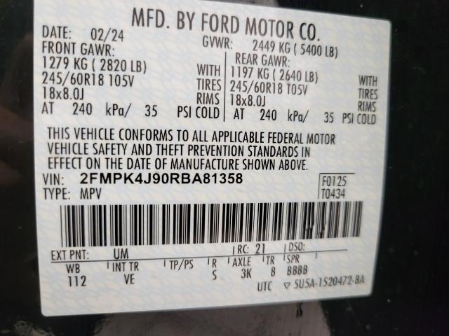 2024 Ford Edge Vehicle Photo in NEENAH, WI 54956-2243