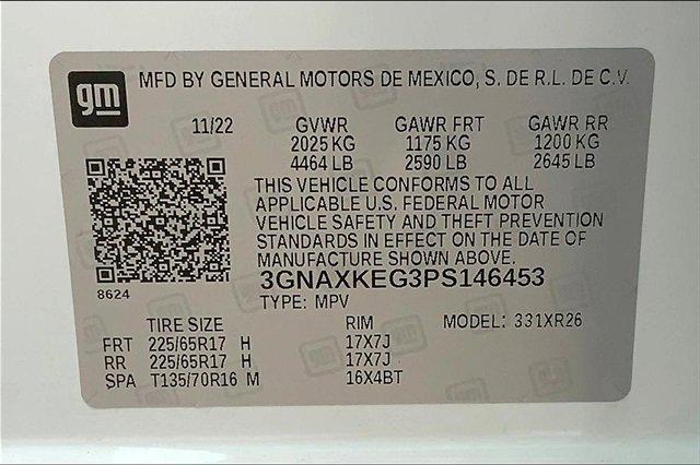 2023 Chevrolet Equinox Vehicle Photo in TOPEKA, KS 66609-0000