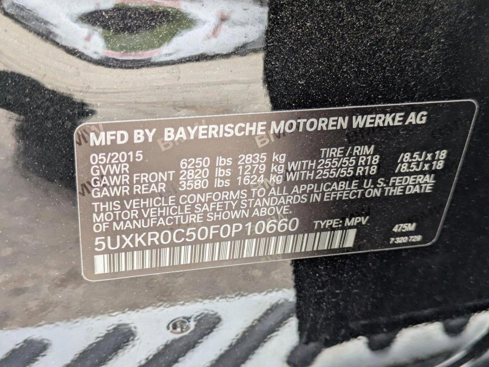 2015 BMW X5 Vehicle Photo in GREENACRES, FL 33463-3207