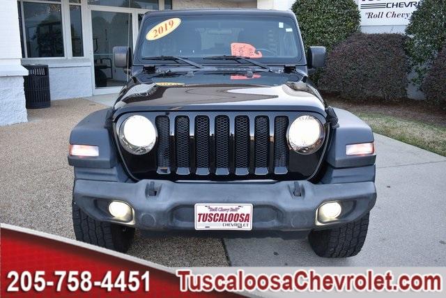 Used 2019 Jeep Wrangler Unlimited Sport S with VIN 1C4HJXDG1KW500331 for sale in Cottondale, AL