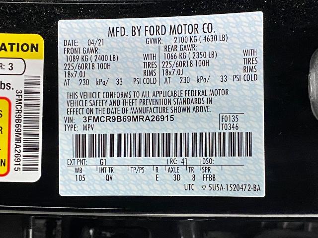 2021 Ford Bronco Sport Vehicle Photo in Appleton, WI 54913