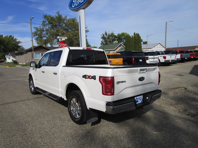 Used 2015 Ford F-150 Lariat with VIN 1FTEW1EG9FFB48184 for sale in Wishek, ND