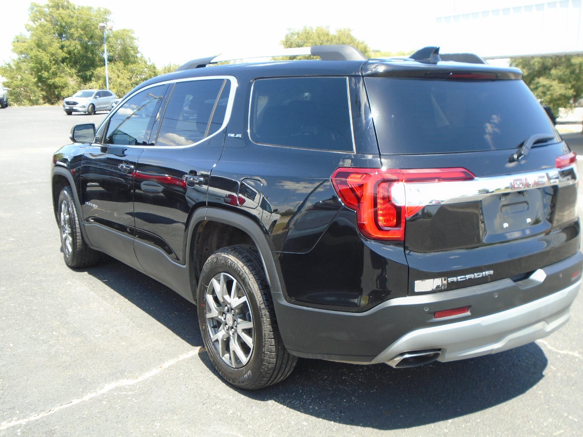 Used 2022 GMC Acadia SLE with VIN 1GKKNKL43NZ180201 for sale in Coleman, TX