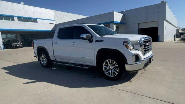 Used 2021 GMC Sierra 1500 SLT with VIN 1GTU9DED7MZ424190 for sale in Grand Island, NE