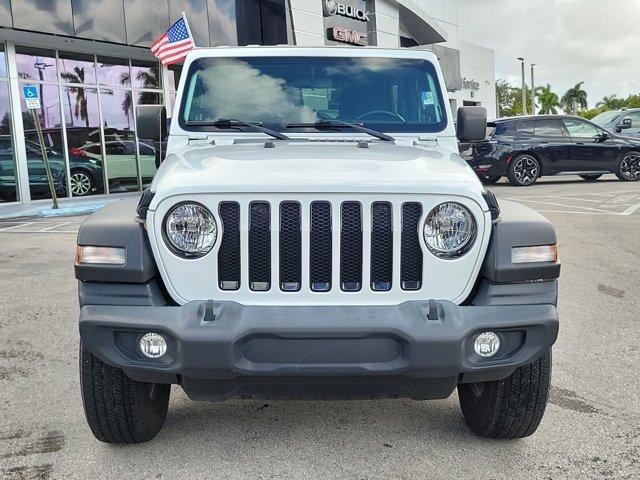 Used 2022 Jeep Wrangler Unlimited Altitude with VIN 1C4HJXDN8NW122169 for sale in Homestead, FL