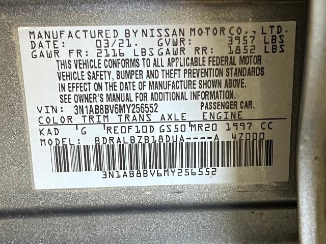 2021 Nissan Sentra Vehicle Photo in Tulsa, OK 74129