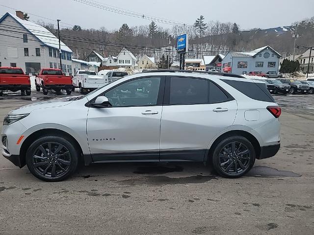 Certified 2022 Chevrolet Equinox RS with VIN 3GNAXWEV8NS106565 for sale in Ludlow, VT