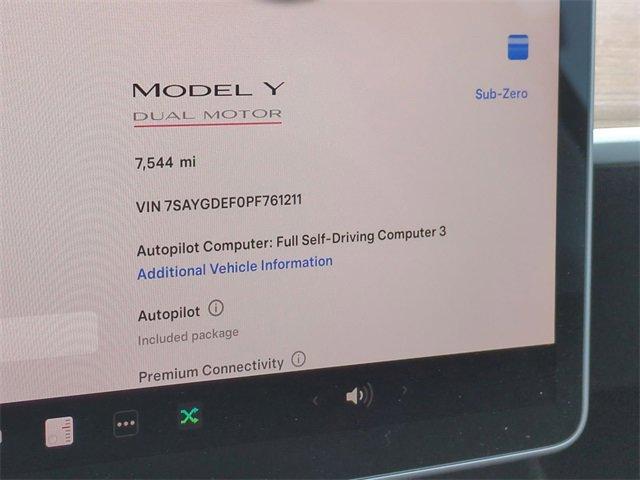 2023 Tesla Model Y Vehicle Photo in PASADENA, CA 91107-3803
