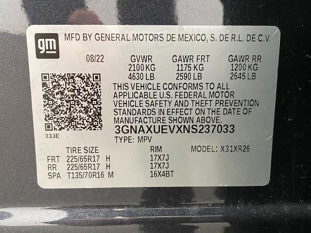 2022 Chevrolet Equinox Vehicle Photo in Appleton, WI 54913