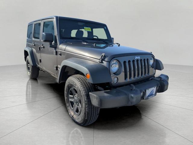 2016 Jeep Wrangler Unlimited Vehicle Photo in Green Bay, WI 54304