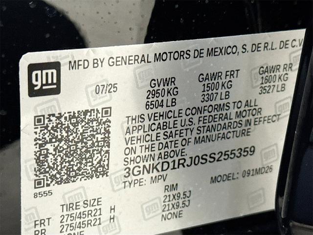 2025 Chevrolet Blazer EV Vehicle Photo in EVERETT, WA 98203-5662
