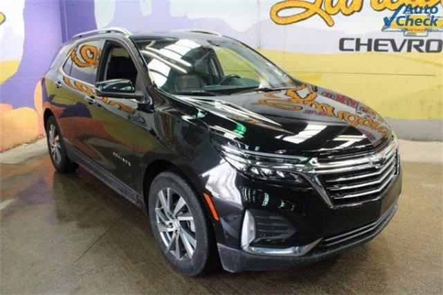 Used 2022 Chevrolet Equinox Premier with VIN 2GNAXNEV6N6128573 for sale in Saint Johns, MI