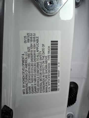 2025 Honda Ridgeline Vehicle Photo in Oshkosh, WI 54904