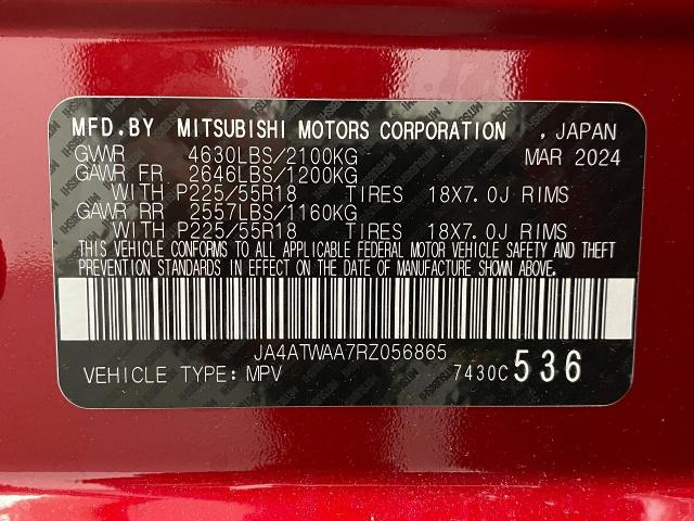 2024 Mitsubishi Eclipse Cross Vehicle Photo in Appleton, WI 54913