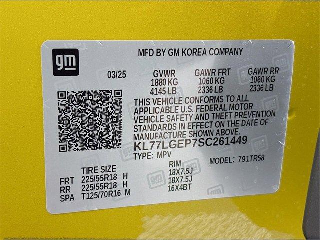 2025 Chevrolet Trax Vehicle Photo in PUYALLUP, WA 98371-4149
