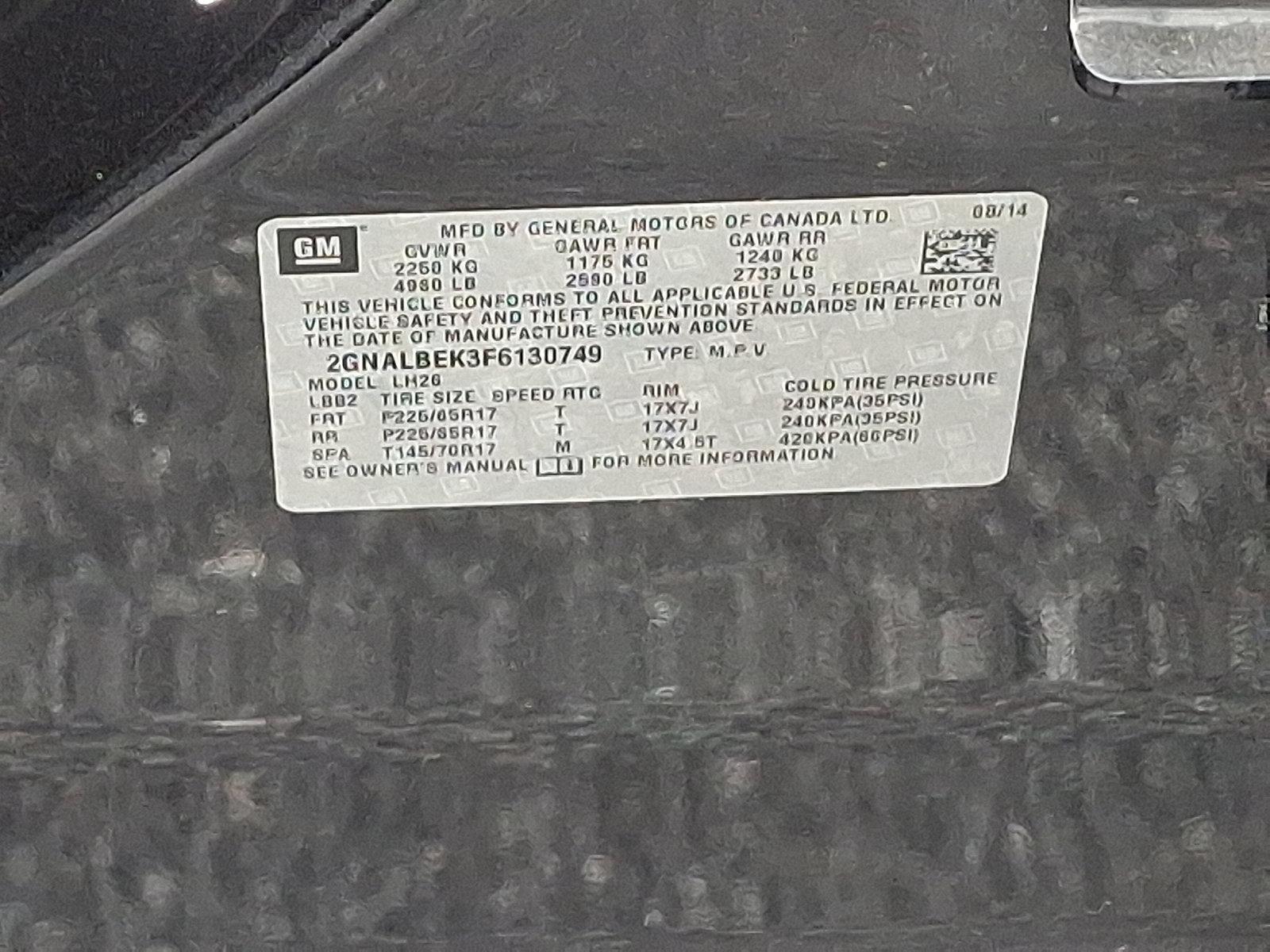 2015 Chevrolet Equinox Vehicle Photo in Harrisburg, PA 17111