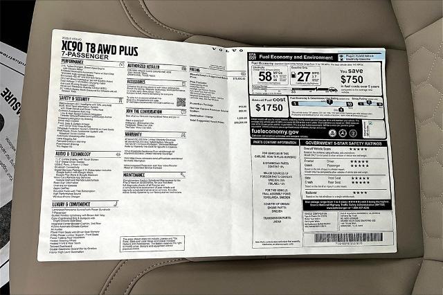 2025 Volvo XC90 Plug-In Hybrid Vehicle Photo in Grapevine, TX 76051