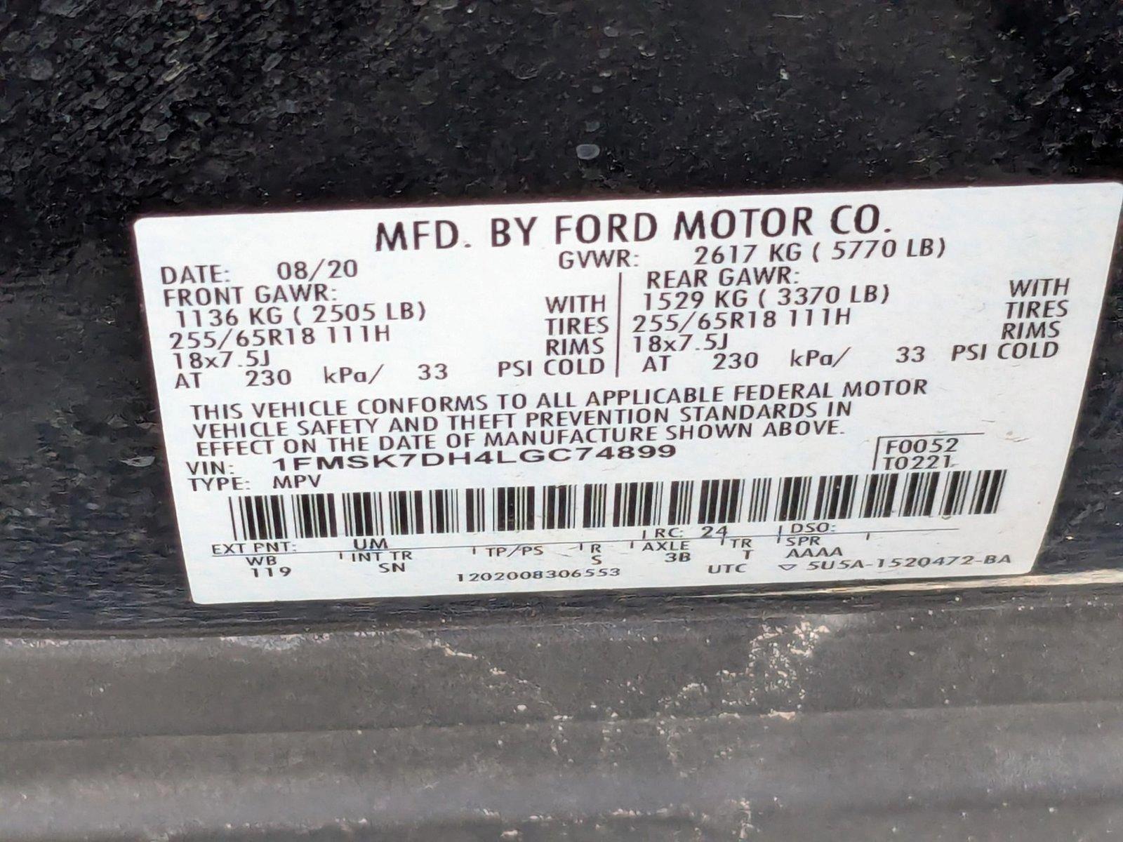2020 Ford Explorer Vehicle Photo in Miami, FL 33015