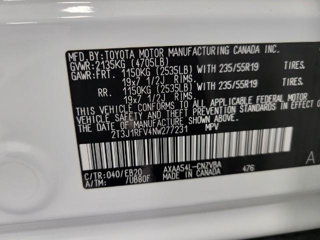 2022 Toyota RAV4 Vehicle Photo in Green Bay, WI 54304