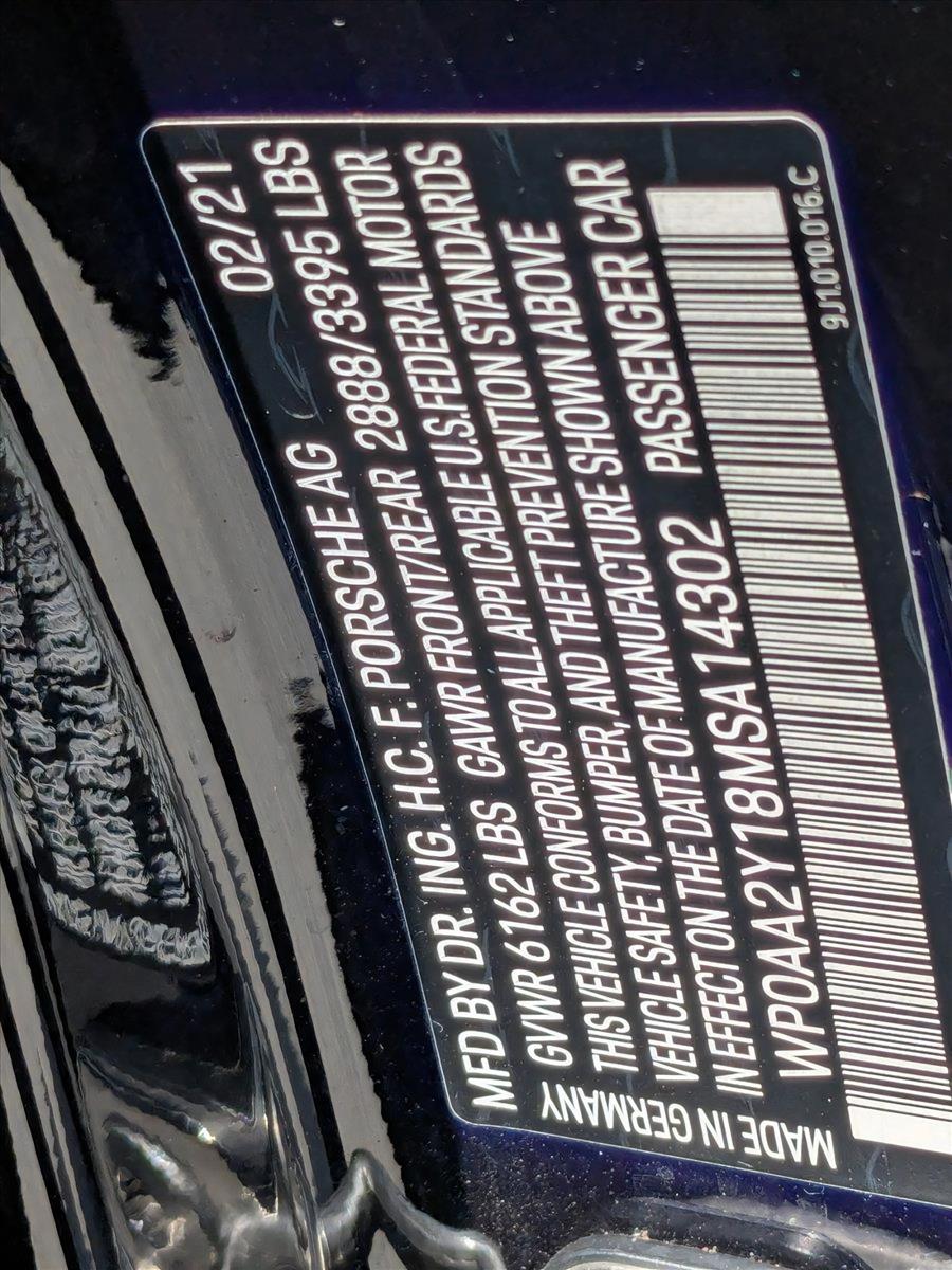2021 Porsche Taycan Vehicle Photo in Miami, FL 33169