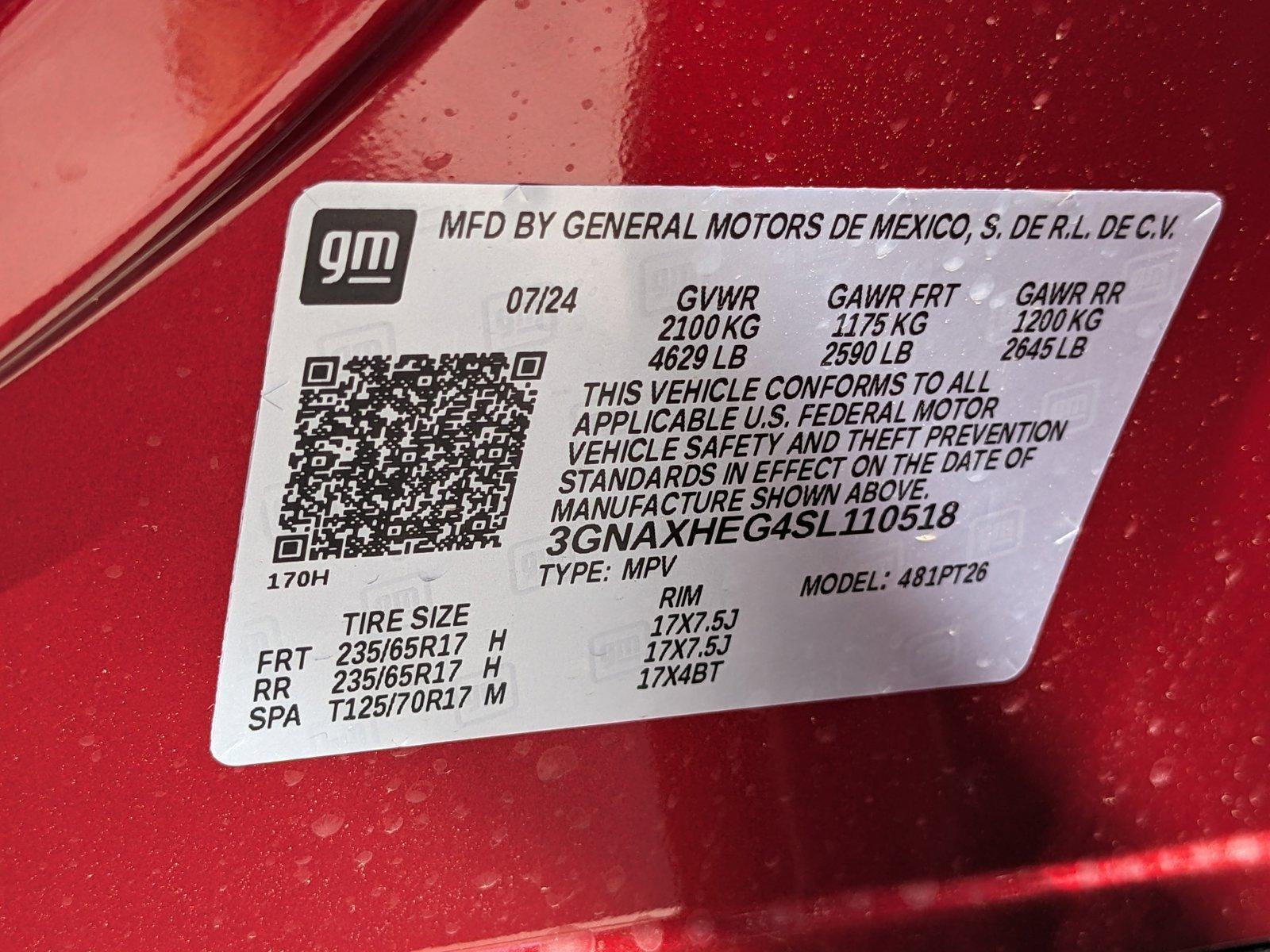 2025 Chevrolet Equinox Vehicle Photo in MIAMI, FL 33134-2699