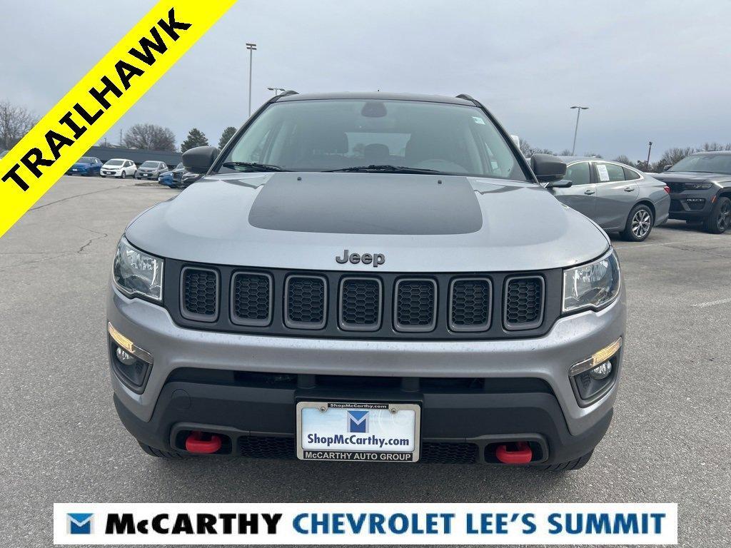 Used 2019 Jeep Compass Trailhawk with VIN 3C4NJDDB2KT785505 for sale in Kansas City