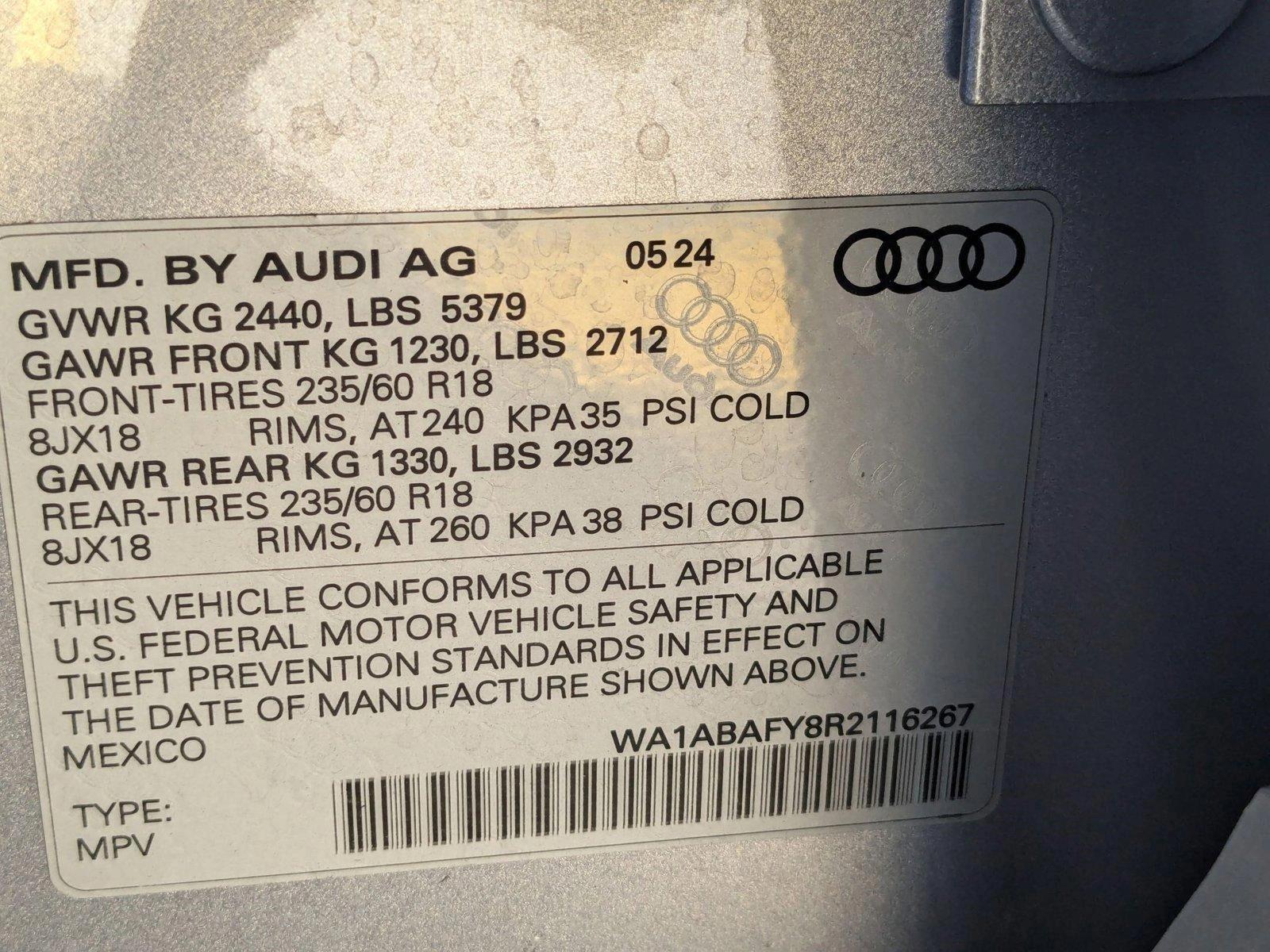 2024 Audi Q5 Vehicle Photo in Orlando, FL 32811