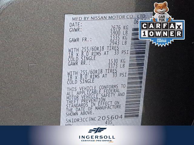 2022 Nissan Pathfinder Vehicle Photo in WATERTOWN, CT 06795-3318
