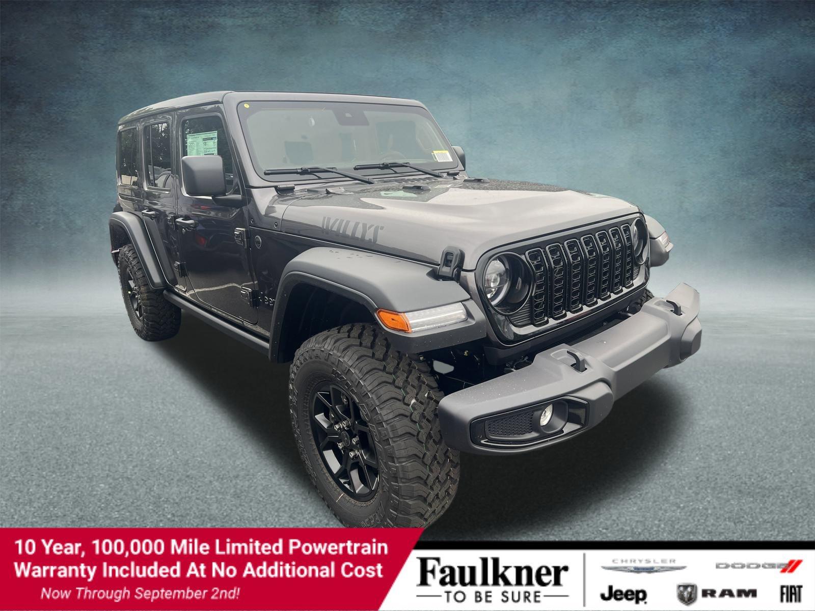 2025 Jeep Wrangler Vehicle Photo in Mechanicsburg, PA 17050-1707