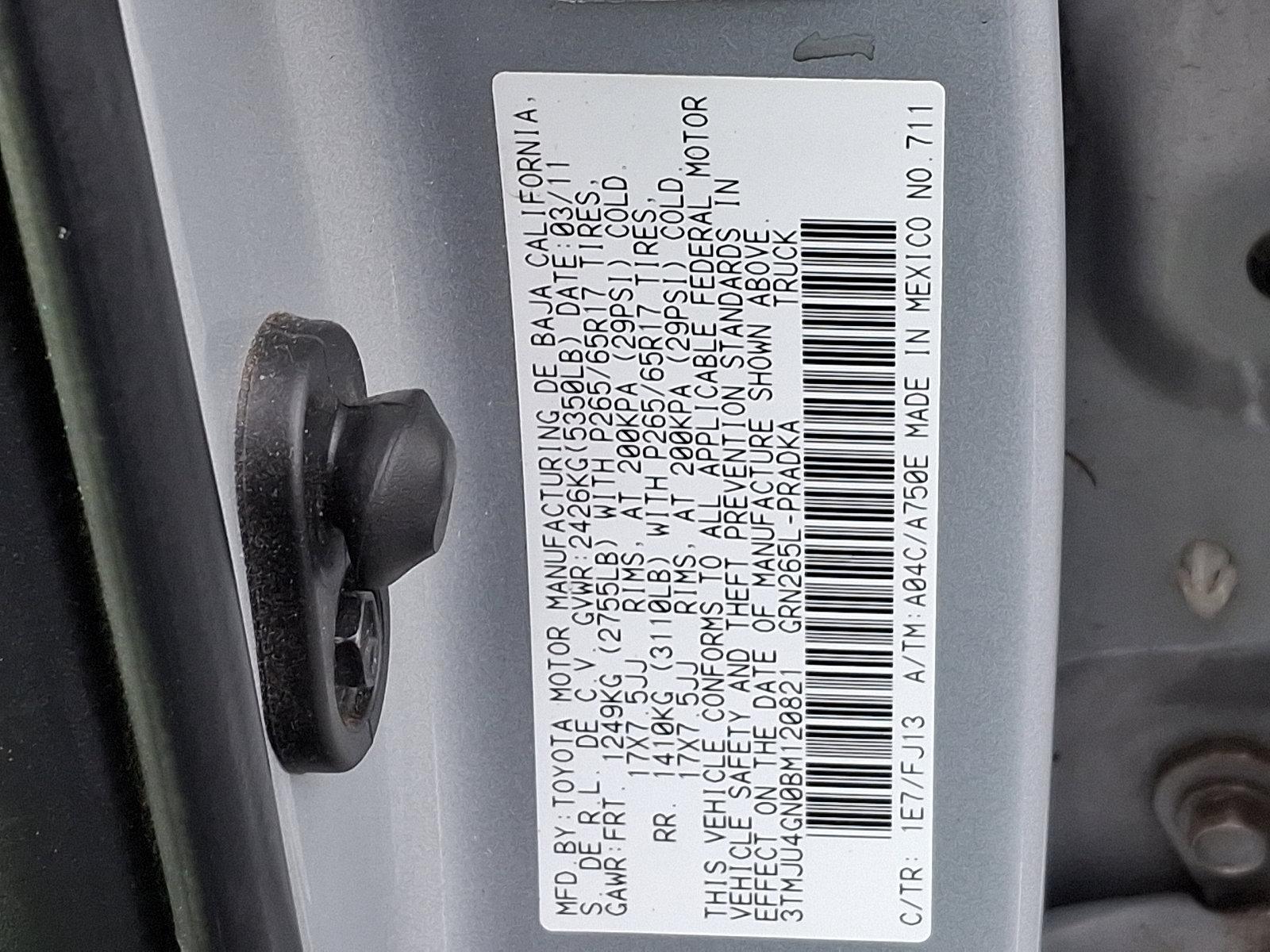2011 Toyota Tacoma Vehicle Photo in Harrisburg, PA 17111