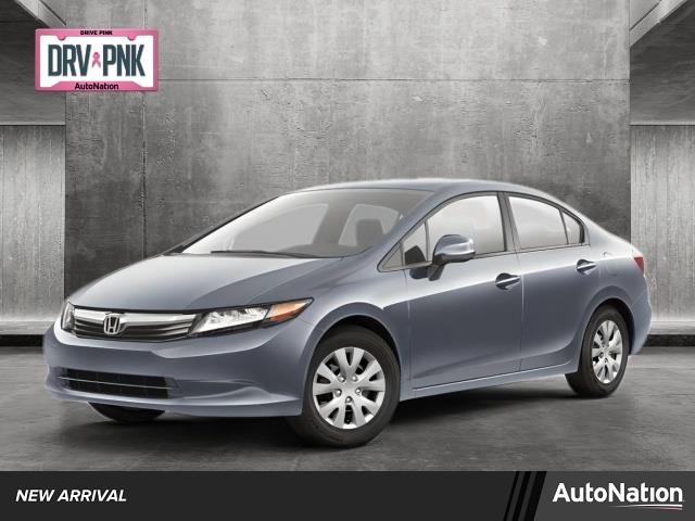 2012 Honda Civic Sdn Vehicle Photo in PEMBROKE PINES, FL 33024-6534