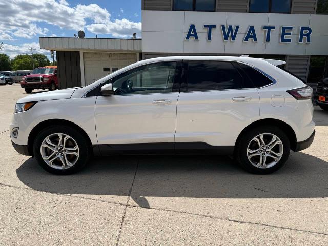 Used 2017 Ford Edge Titanium with VIN 2FMPK4K93HBC31606 for sale in Atwater, Minnesota