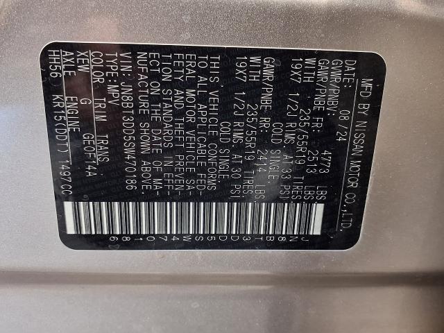2025 Nissan Rogue Vehicle Photo in Oshkosh, WI 54904