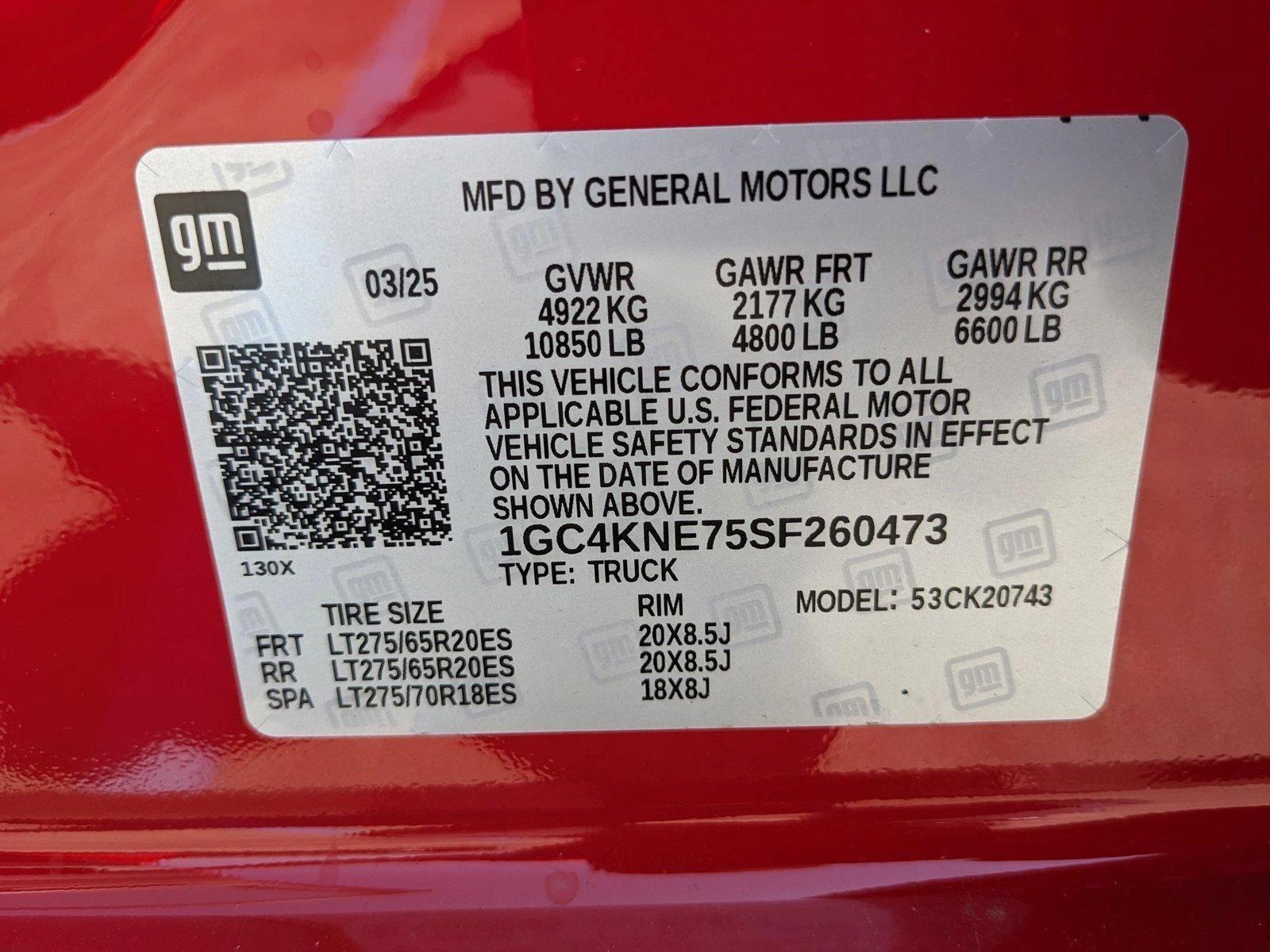 2025 Chevrolet Silverado 2500 HD Vehicle Photo in HOUSTON, TX 77034-5009